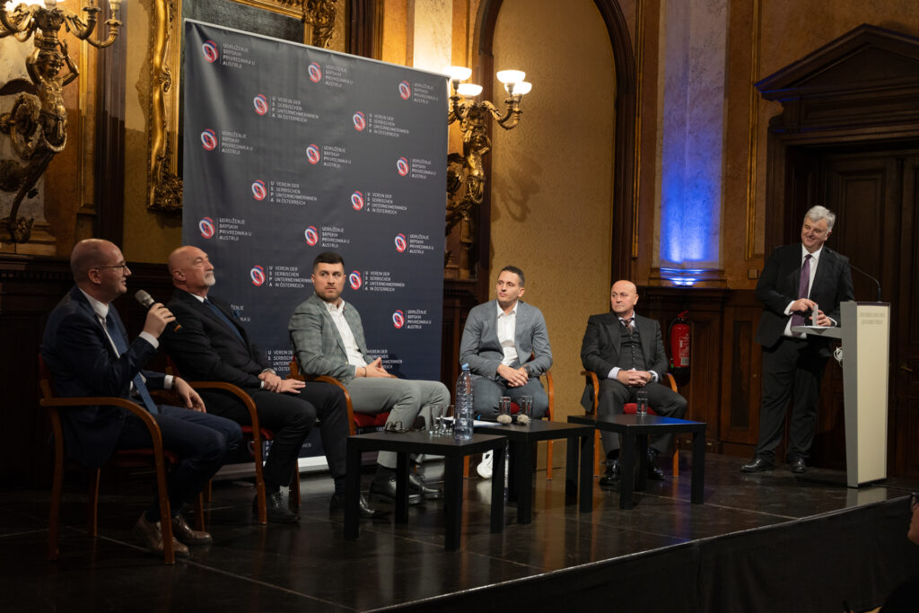 Wirtschaftskonferenz des Vereins serbischer UnternehmerInnen in Österreich