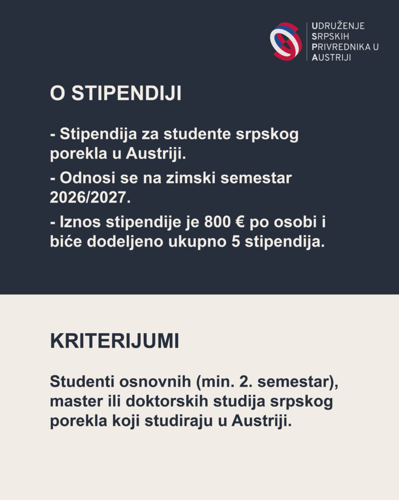 Prijavi se za USPA stipendiju i ostvari podršku za svoje obrazovanje!